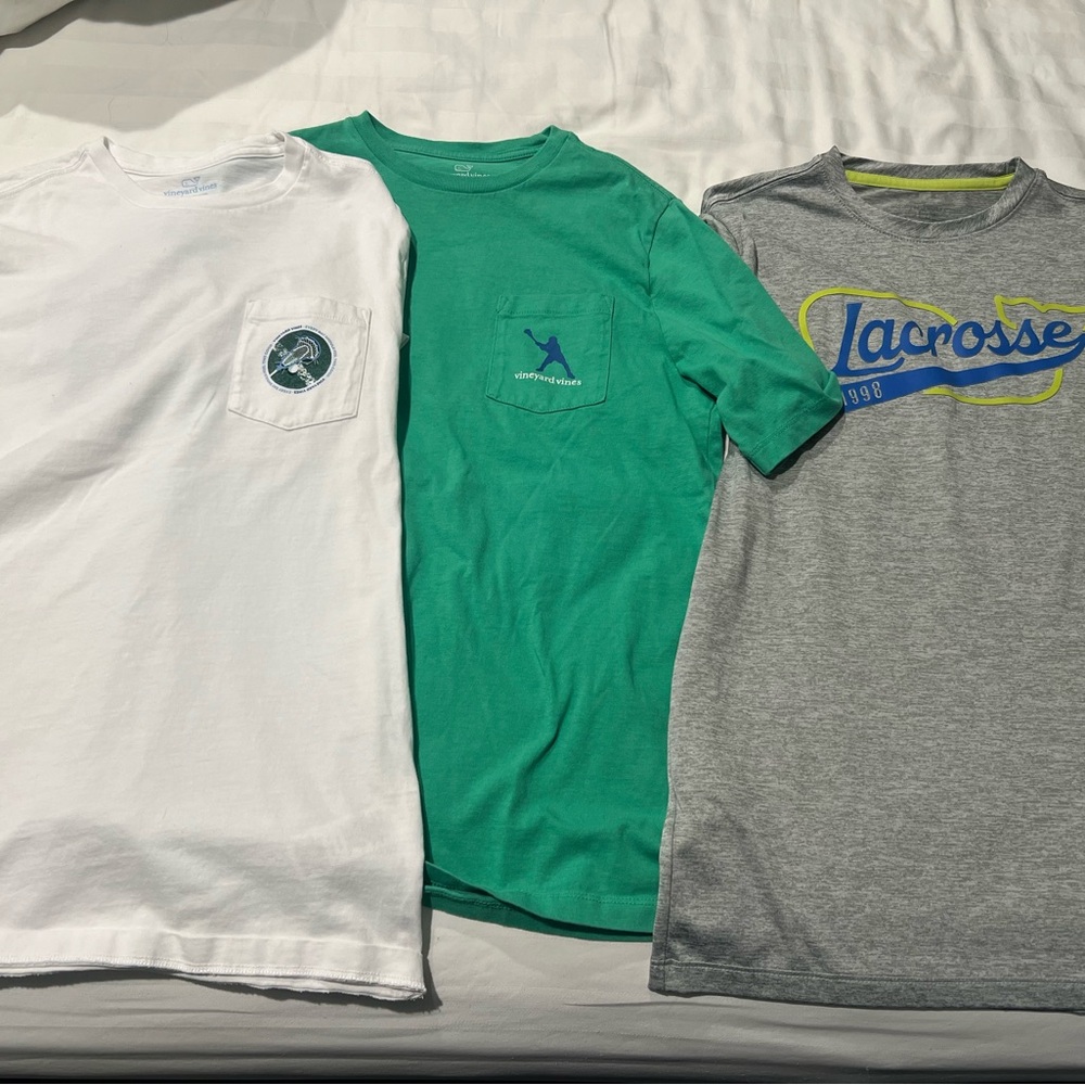 Vineyard Vines Lacrosse Graphic Tees